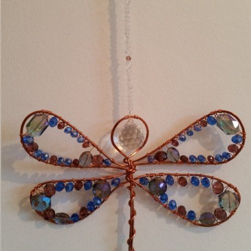 Ponytail Wrapped In Copper Wire And Beads (Photo 13 of 15)
