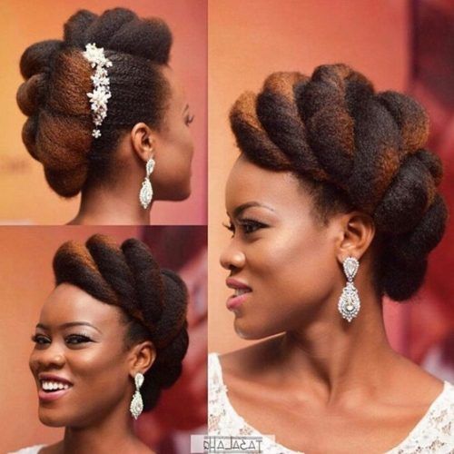 Bridal Hairstyles For Short Afro Hair (Photo 9 of 15)