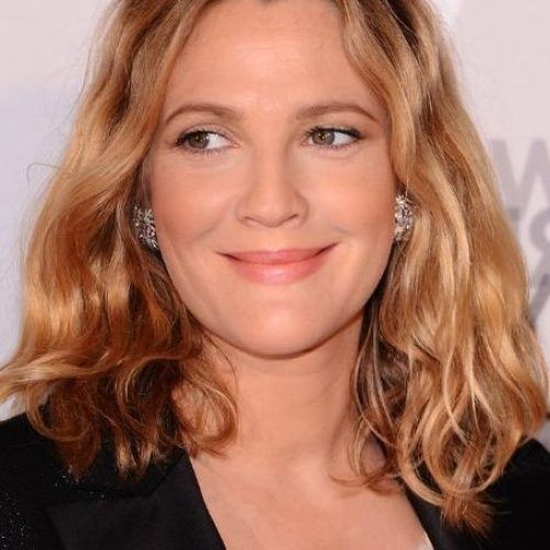 Drew Barrymore Shoulder Length Bob Hairstyles (Photo 1 of 15)