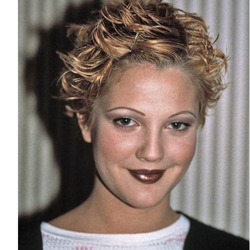 Drew Barrymore Short Hairstyles (Photo 3 of 20)