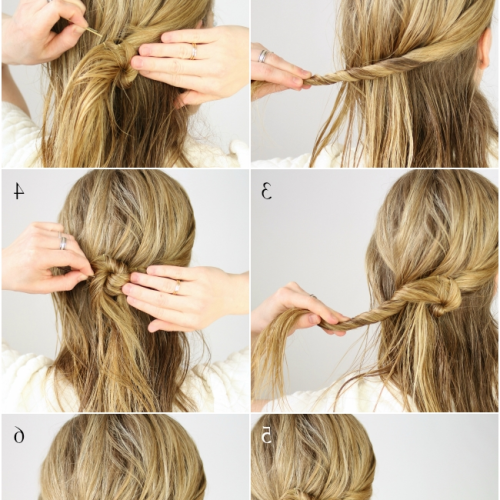 Wet Hair Updo Hairstyles (Photo 3 of 15)