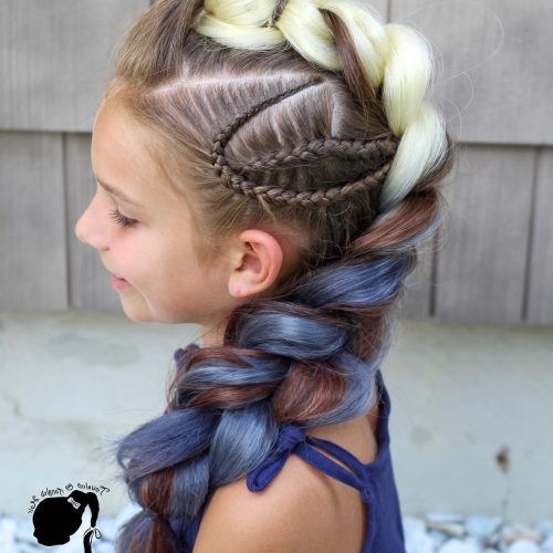 Blonde Accent Braid Hairstyles (Photo 7 of 20)