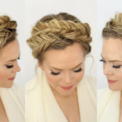 Fishtail Crown Braid Hairstyles (Photo 1 of 20)