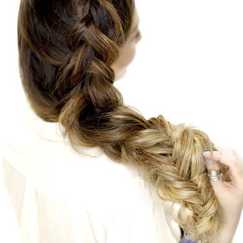 Wavy Side Fishtail Hairstyles (Photo 19 of 20)