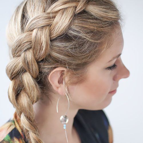 Pancaked Side Braid Hairstyles (Photo 6 of 20)