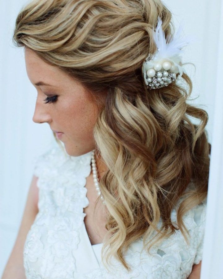 15 Inspirations Wedding Hairstyles for Medium Length with Brown Hair