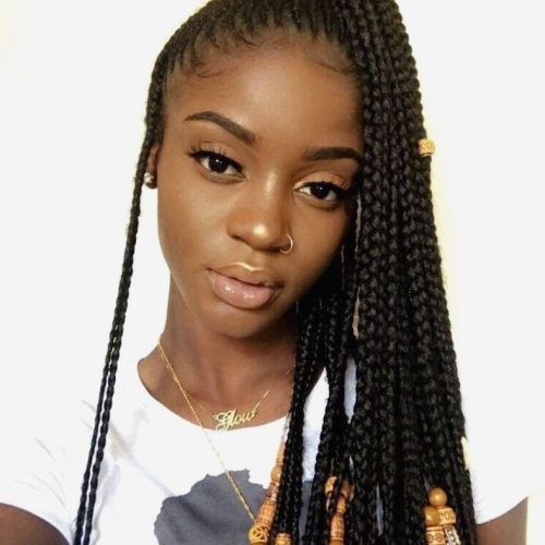 Braided Hairstyles For Black Hair (Photo 9 of 15)
