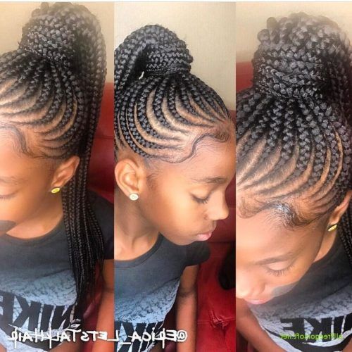 Braided Hairstyles For Black Girl (Photo 2 of 15)