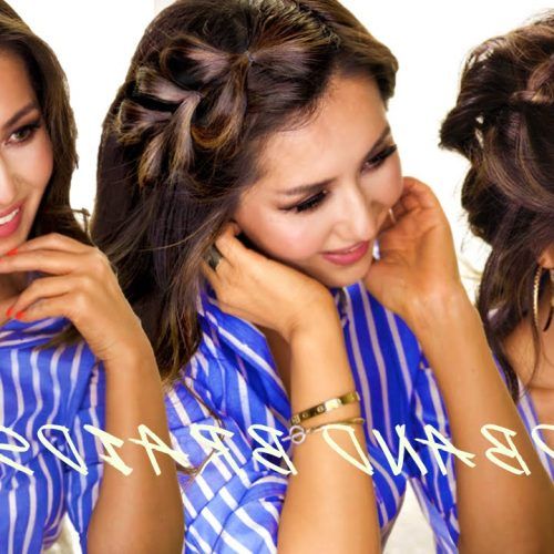 Headband Braid Hairstyles With Long Waves (Photo 14 of 20)