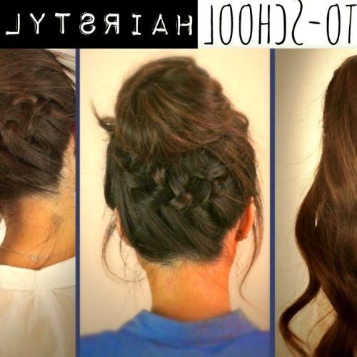 Braided Ponytails Updo Hairstyles (Photo 14 of 20)