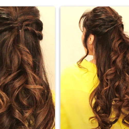 Half Up Half Down Updo Hairstyles (Photo 6 of 15)