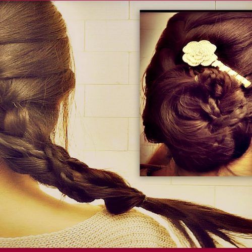 Romantic Curly And Messy Two French Braids Hairstyles (Photo 9 of 15)