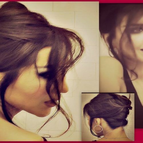 Twisted Retro Ponytail Updo Hairstyles (Photo 17 of 20)