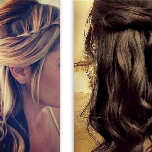 Updo Hairstyles For Long Hair With Bangs And Layers (Photo 12 of 15)