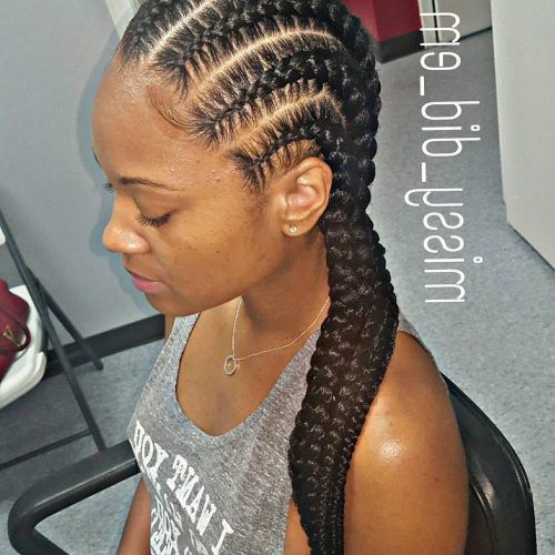 Thick Cornrows Hairstyles (Photo 4 of 15)