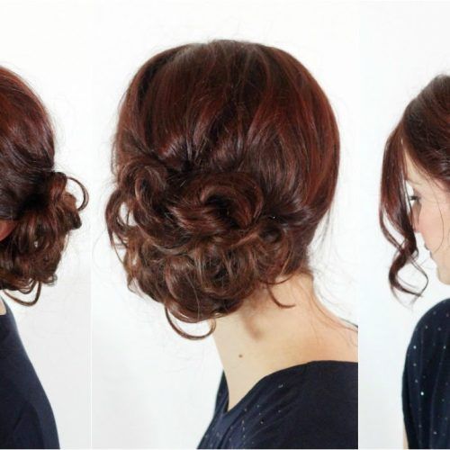 Side Bun Prom Hairstyles With Soft Curls (Photo 11 of 20)