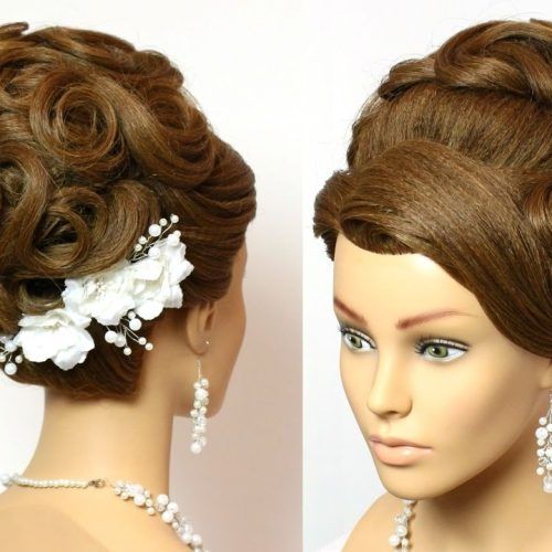 Bridal Updo Hairstyles For Medium Length Hair (Photo 11 of 15)