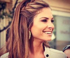 15 Best Collection of Long Hairstyles Pinned Back
