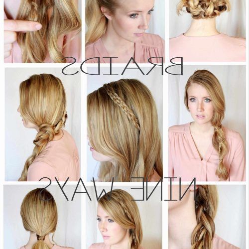Easy Braided Updos For Medium Hair (Photo 5 of 15)