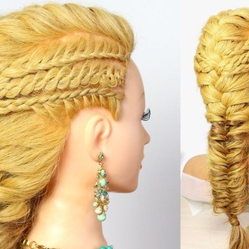 Double Floating Braid Hairstyles (Photo 13 of 20)