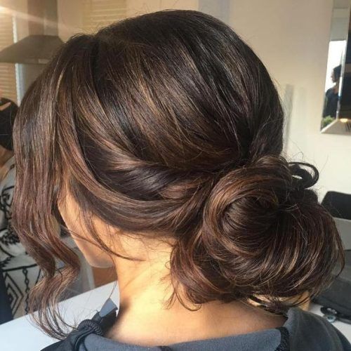 Loose Updo For Long Brown Hair (Photo 10 of 15)