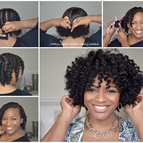 Flat Twists Into Twist Out Curls (Photo 10 of 15)