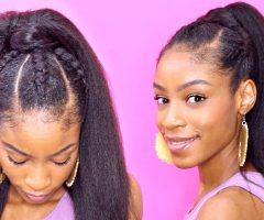15 Best Cornrows Hairstyles with Ponytail