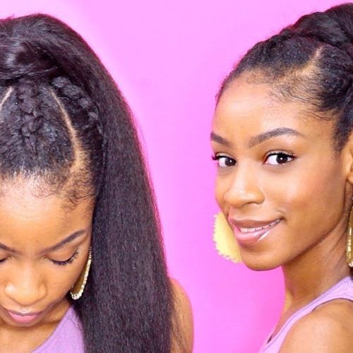 Straight High Ponytail Hairstyles With A Twist (Photo 8 of 20)
