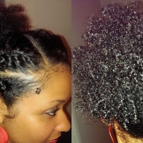 Black Curly Hair Updo Hairstyles (Photo 7 of 15)