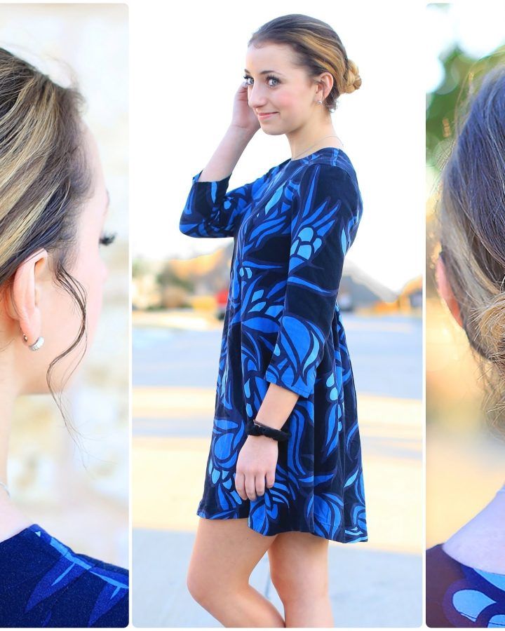 15 Collection of Messy Flipped Braid and Bun Hairstyles