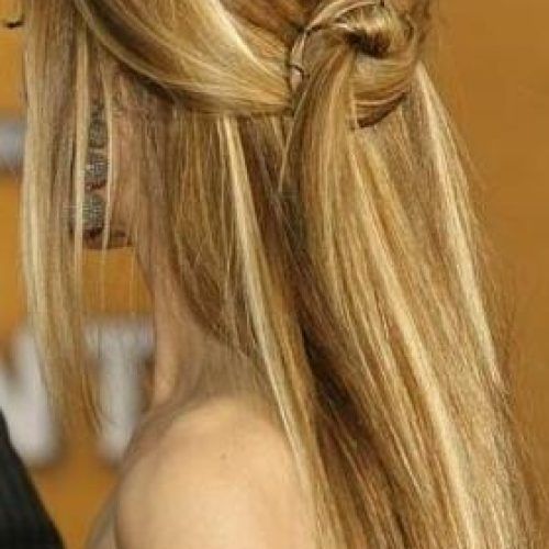 Half Up Hairstyles For Long Straight Hair (Photo 8 of 15)