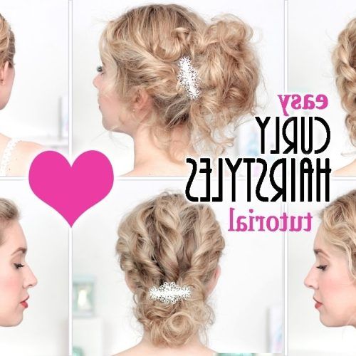 Cute Updo Hairstyles For Short Hair (Photo 14 of 15)