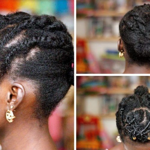 Threaded Ponytail Hairstyles (Photo 18 of 20)