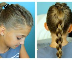 20 Collection of Three Braids to One Ponytail Hairstyles