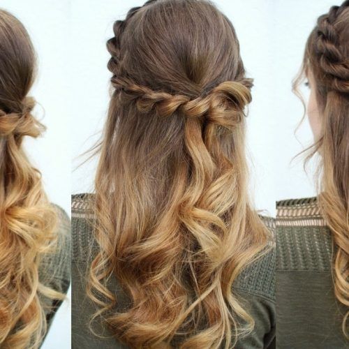 Easy Long Hair Half Updo Hairstyles (Photo 4 of 15)