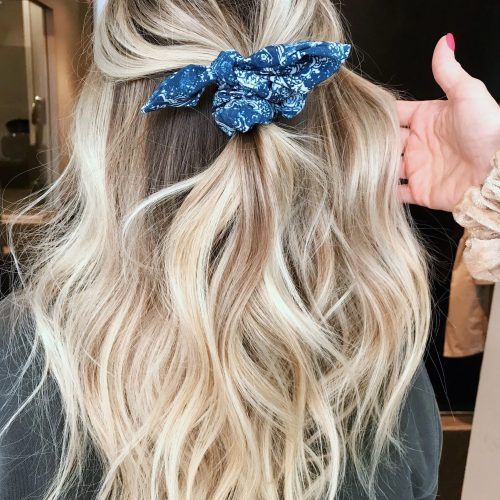 Scrunchie Hairstyles (Photo 9 of 20)
