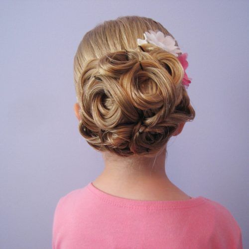 Little Girl Updo Hairstyles (Photo 3 of 15)