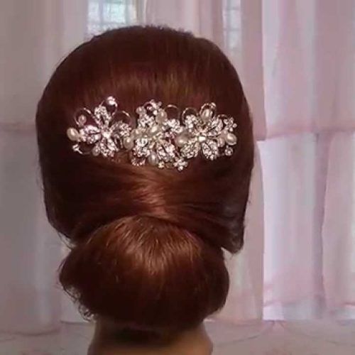 Wedding Hairstyles For Long Low Bun Hair (Photo 3 of 15)
