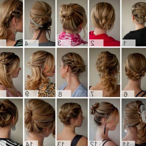 Quick Easy Updos For Long Thick Hair (Photo 14 of 15)