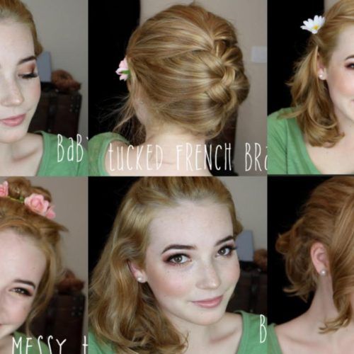 Quick Updos For Medium Length Hair (Photo 5 of 15)