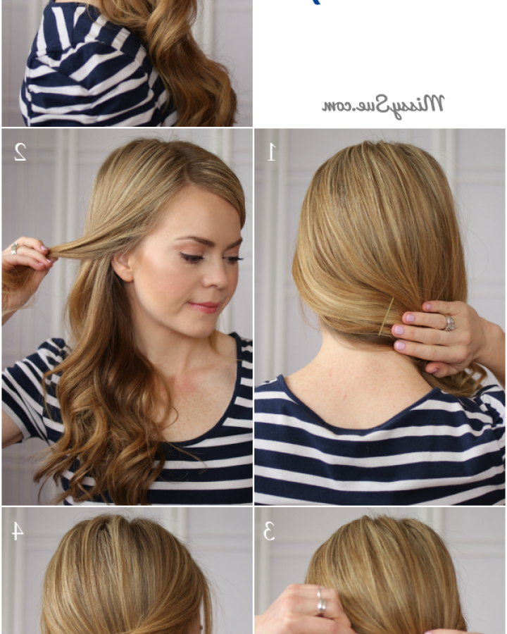 20 Best Ideas Easy Side Downdo Hairstyles with Caramel Highlights