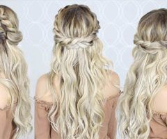20 Best Collection of Double Crown Braid Prom Hairstyles
