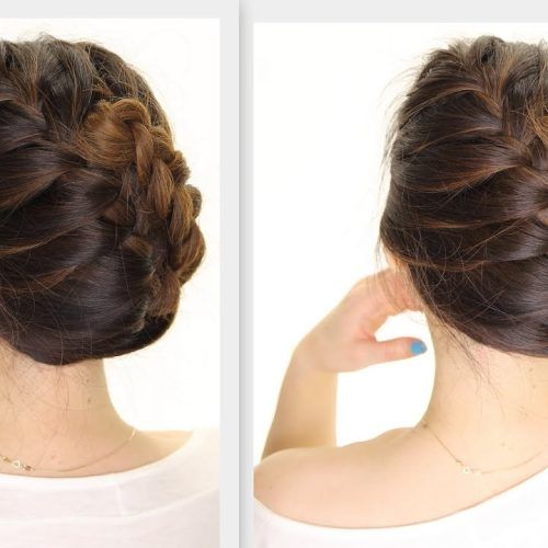 Regal Braided Up-Do Ponytail Hairstyles (Photo 16 of 20)