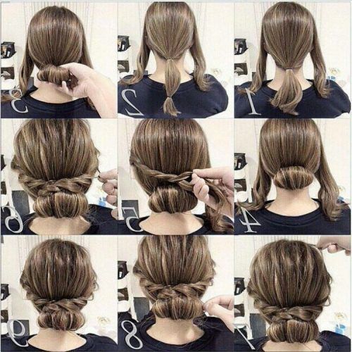 Easy Updo Hairstyles For Medium Hair To Do Yourself (Photo 15 of 15)