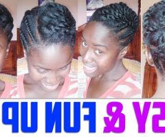 15 Best Ideas Updo Hairstyles for Medium Length Natural Hair