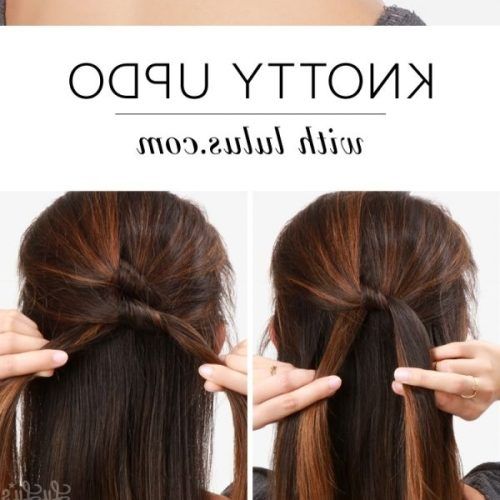 Easy Updo Hairstyles For Long Thick Hair (Photo 11 of 15)
