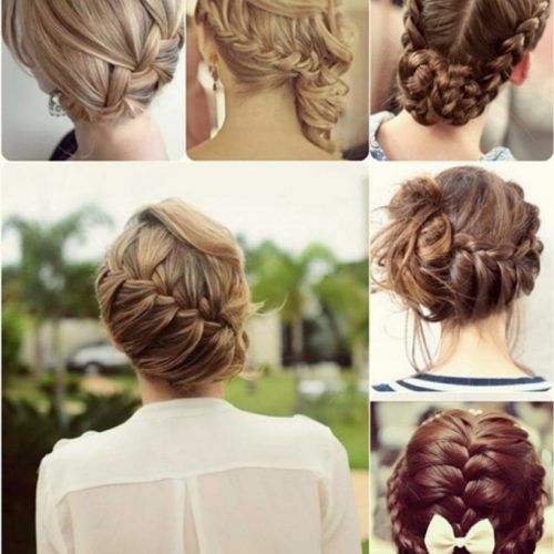 Cute Updo Hairstyles For Medium Hair (Photo 12 of 15)