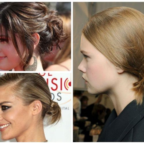 Easy Updo Hairstyles For Short Hair (Photo 8 of 15)