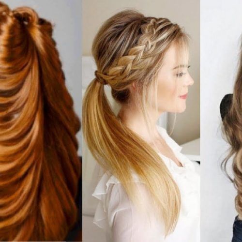Cute Easy Wedding Hairstyles For Long Hair (Photo 5 of 15)