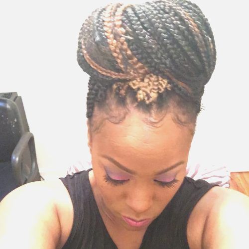 Braided Hairstyles Cover Bald Edges (Photo 15 of 15)
